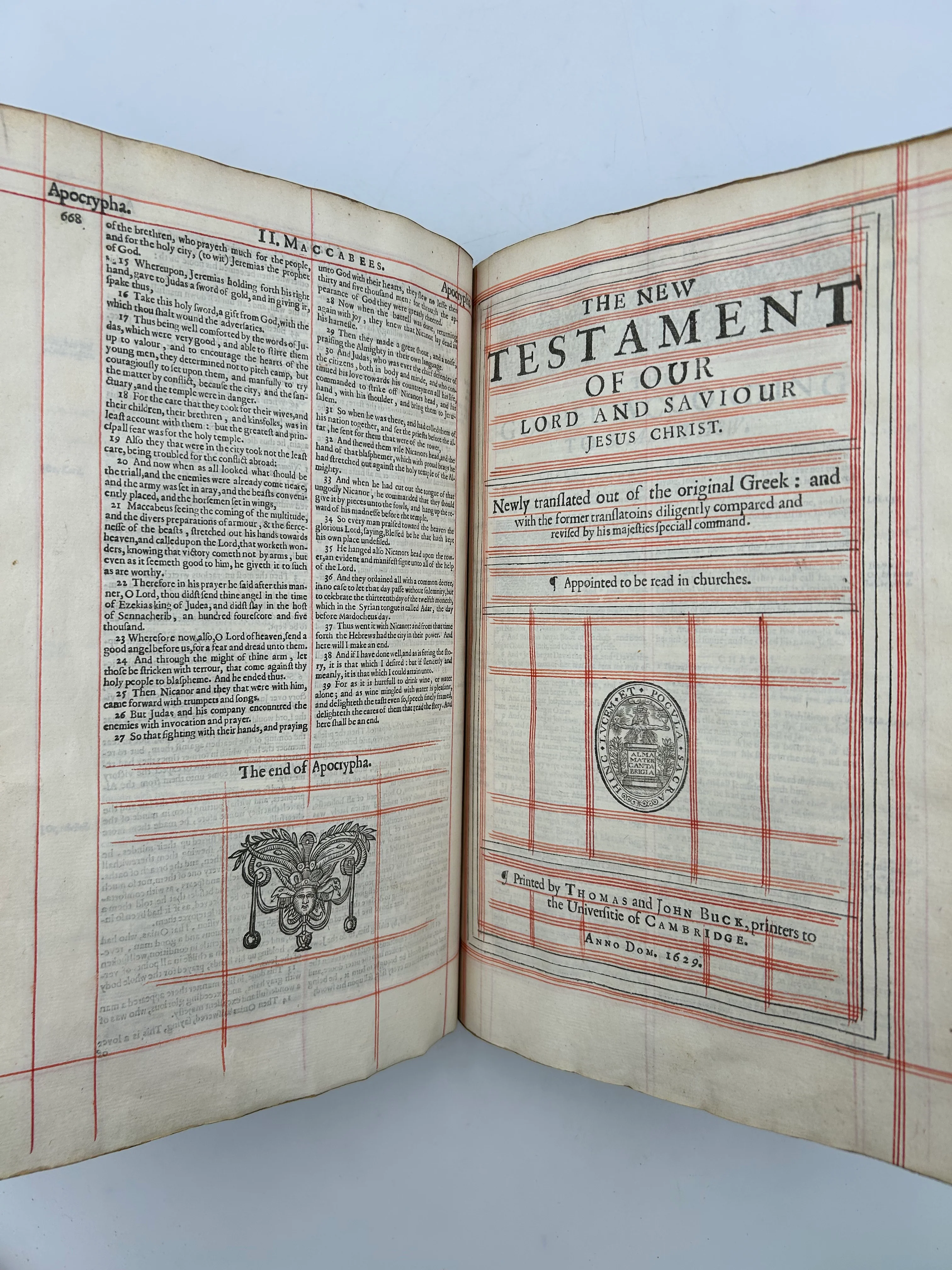 King James Bible 1629 - Image 5