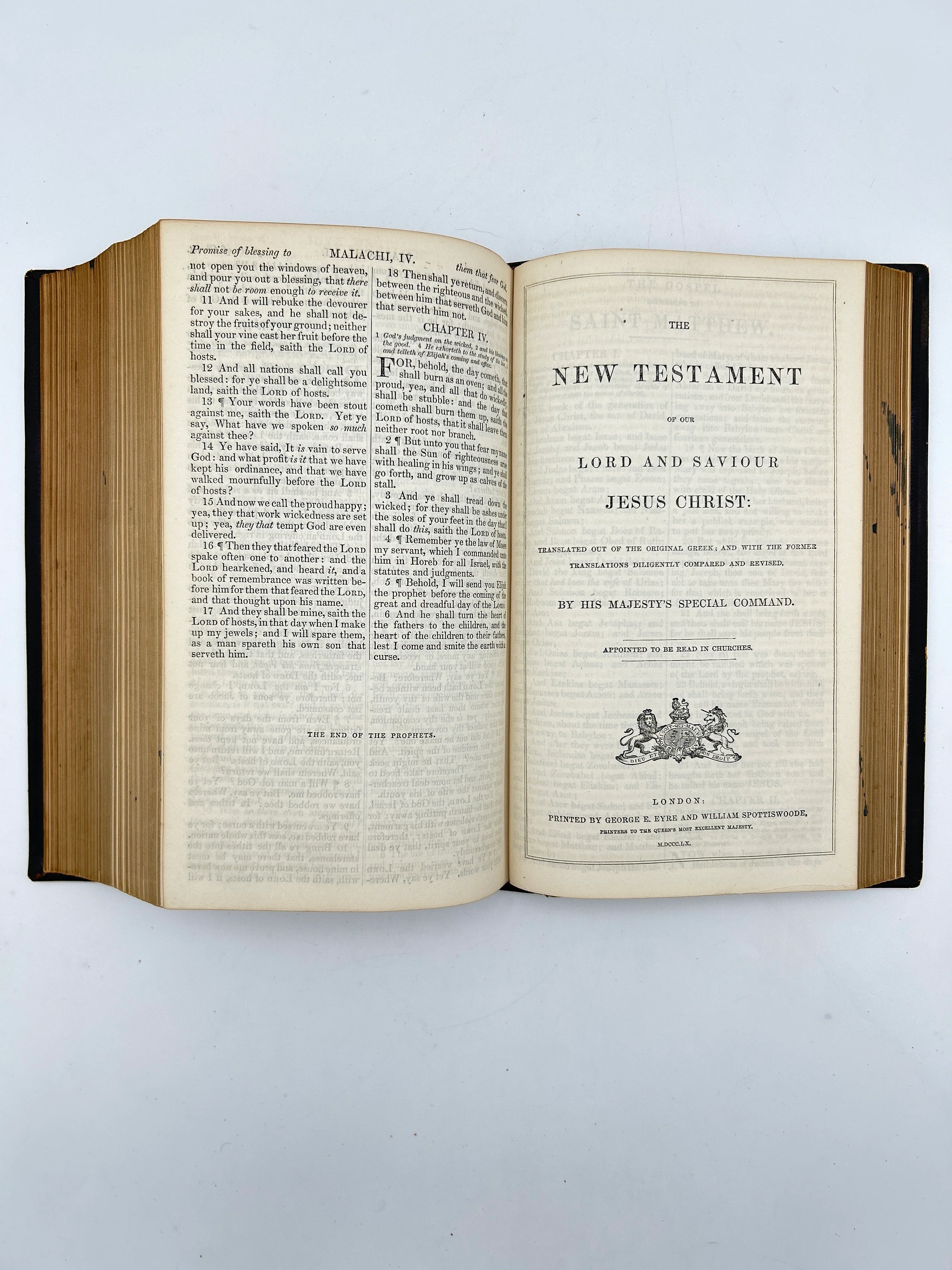 The Holy Bible 1861 - Image 4