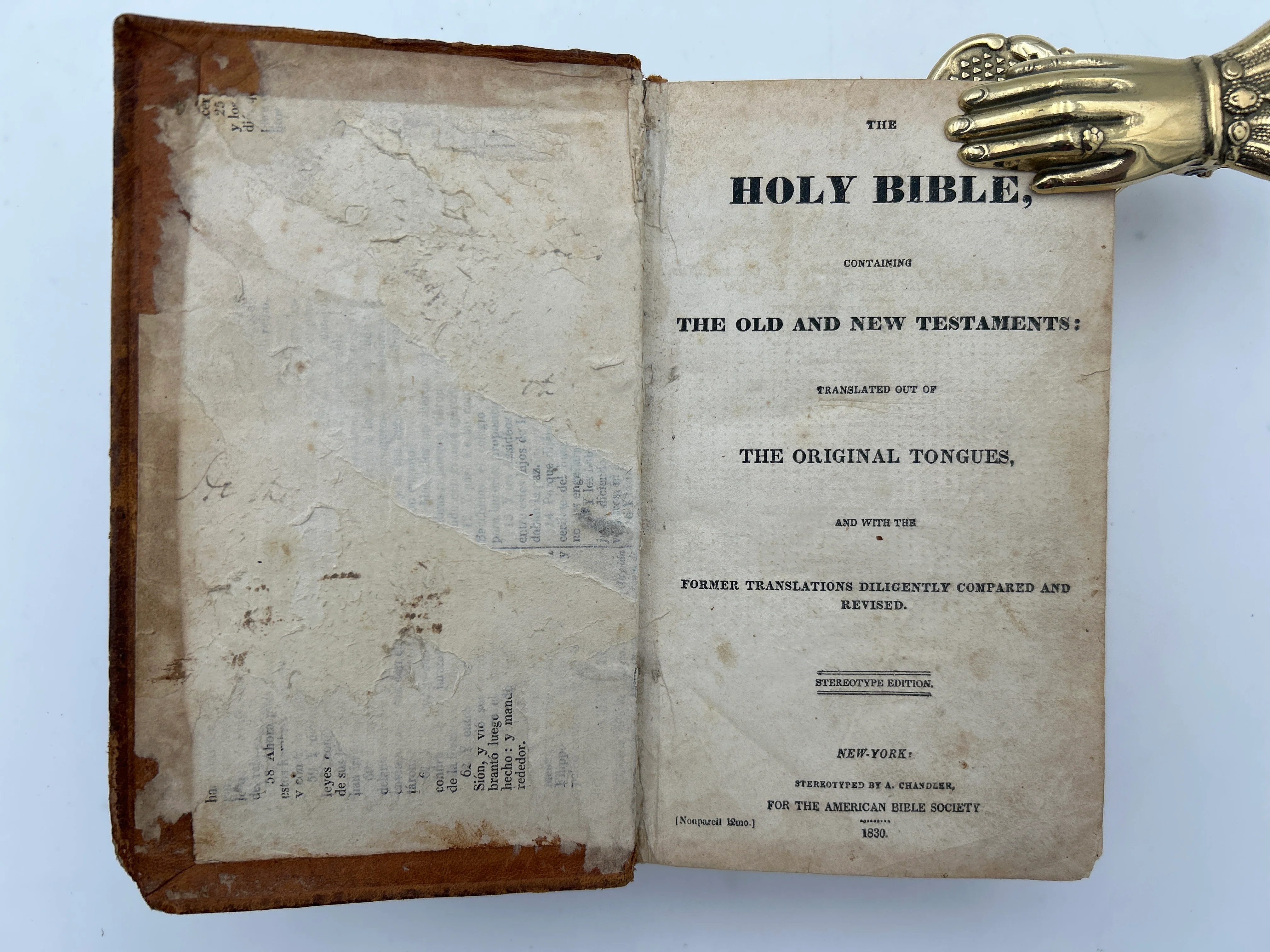 The Holy Bible 1830 - Image 2