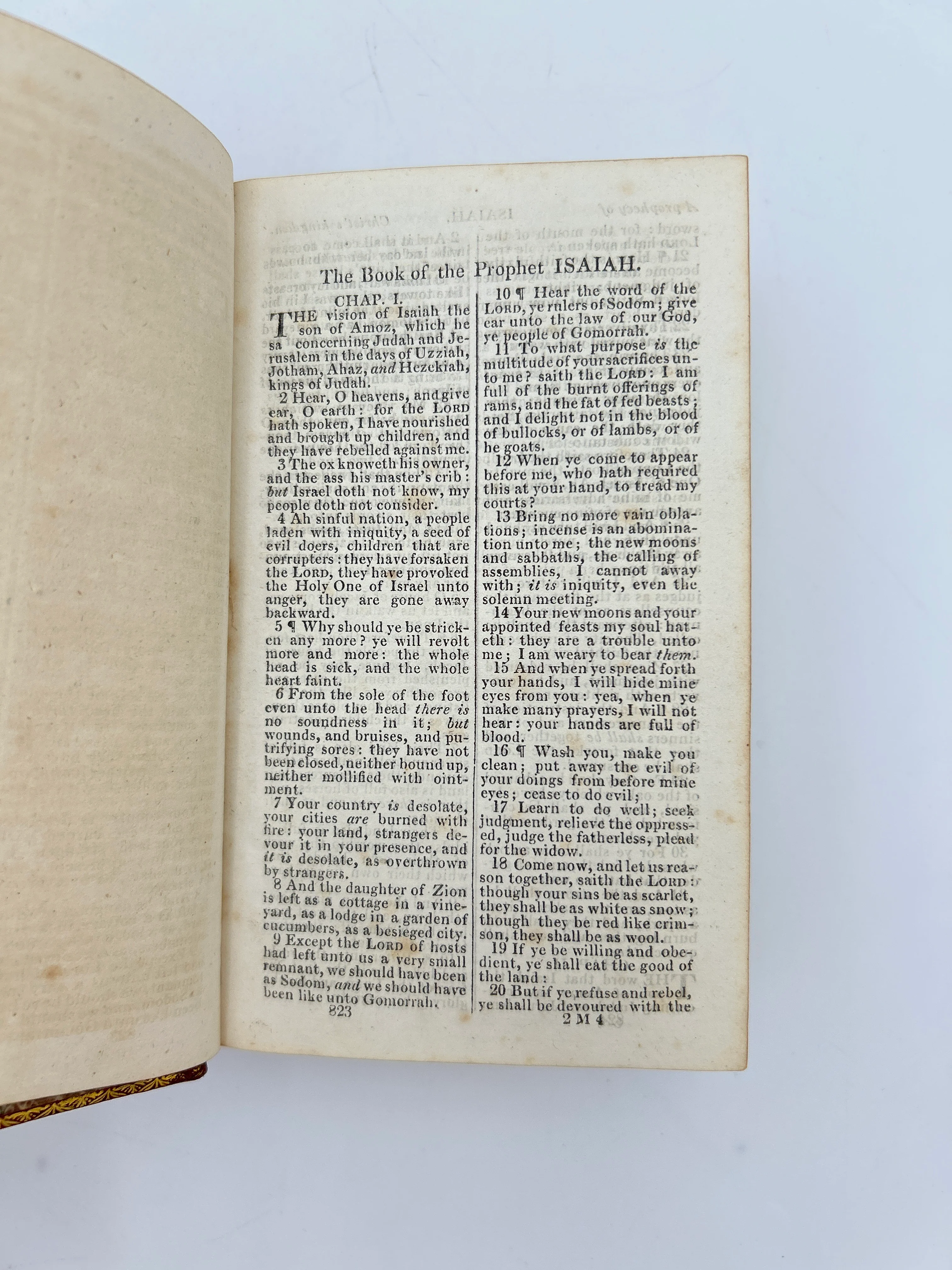 The Holy Bible in Two Volumes 1820 - Image 8