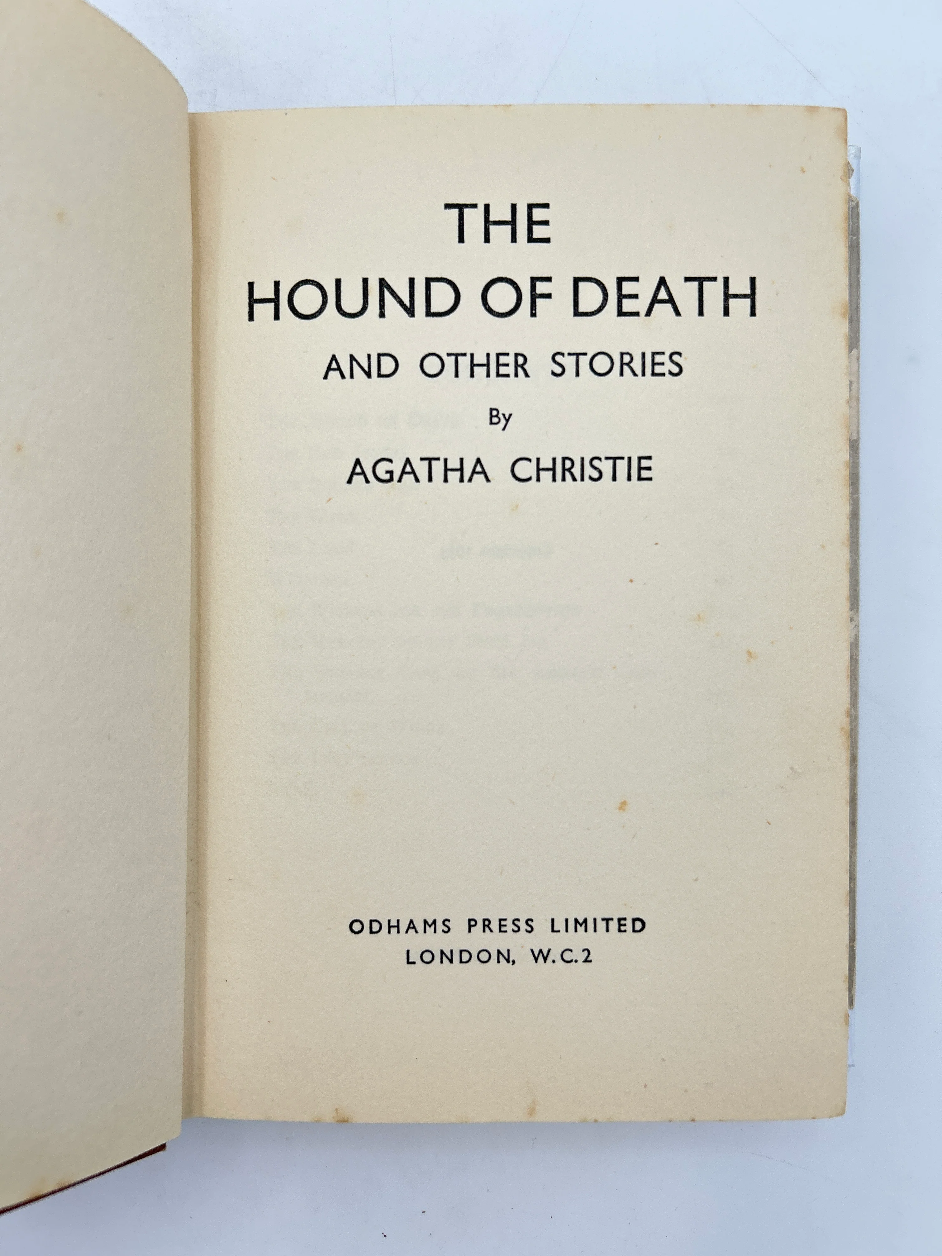 The Hound of Death and Other Stories - Image 3