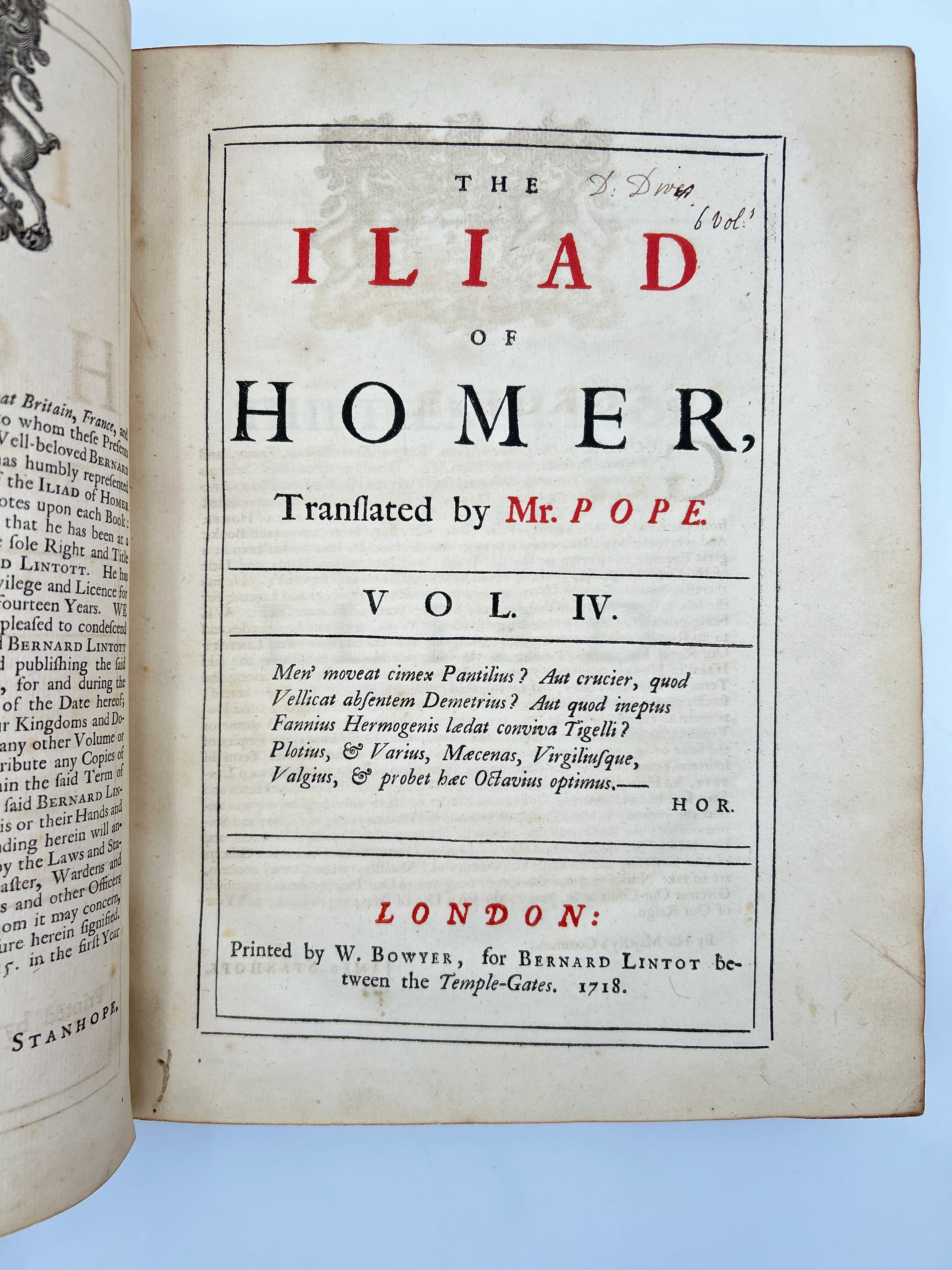 The Iliad in 6 volumes - Image 16