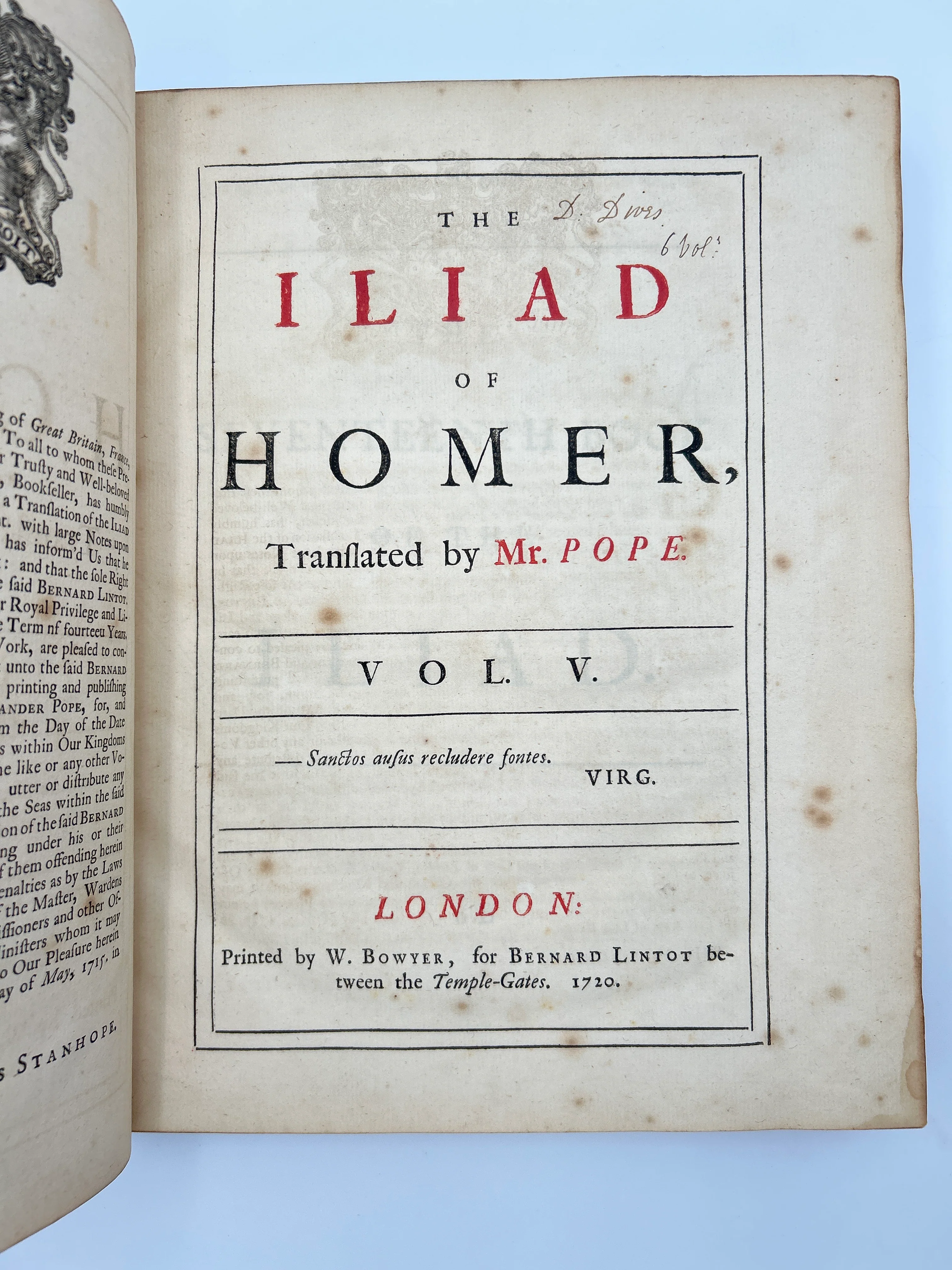 The Iliad in 6 volumes - Image 20