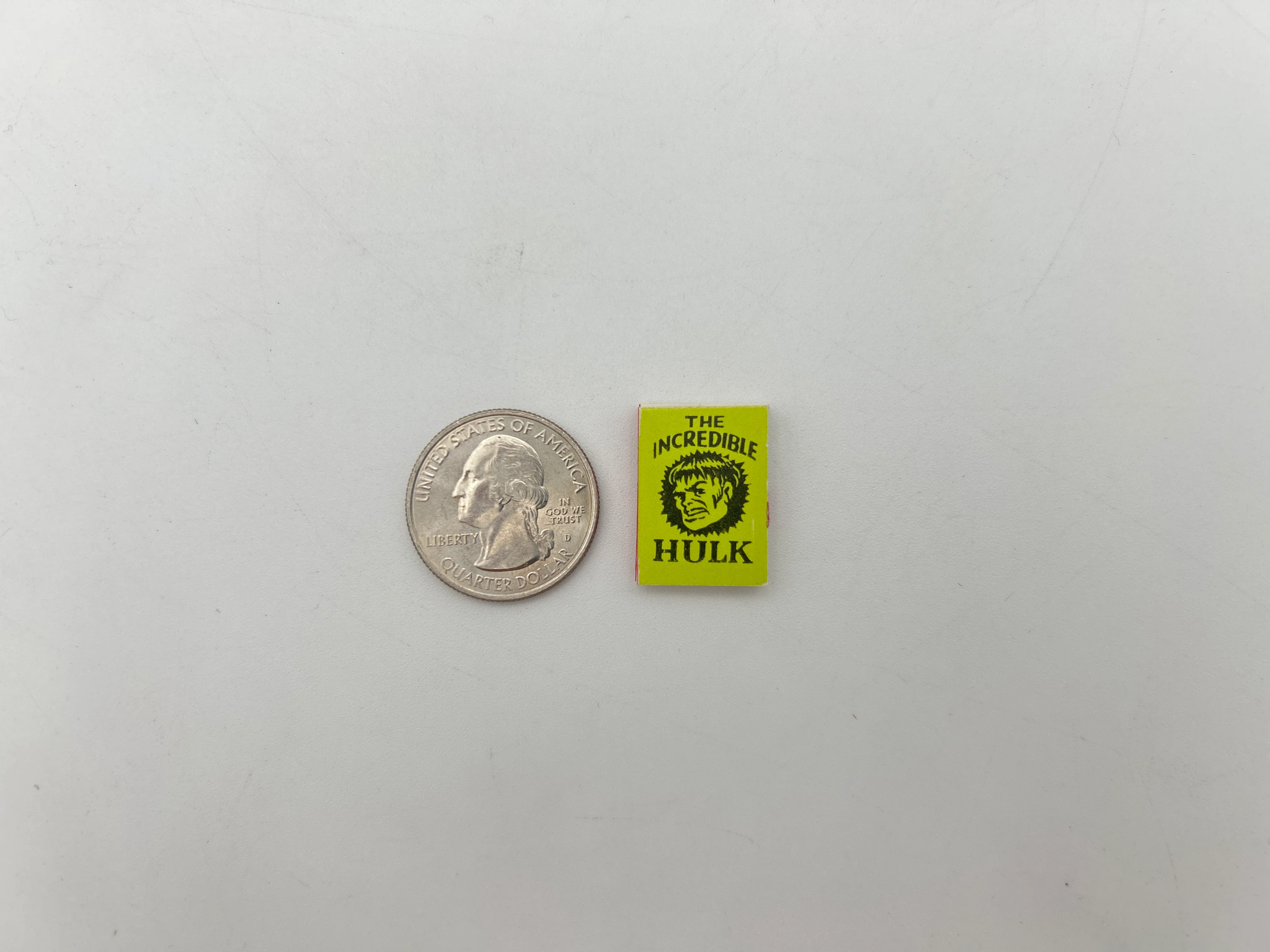 The Incredible Hulk Miniature Book