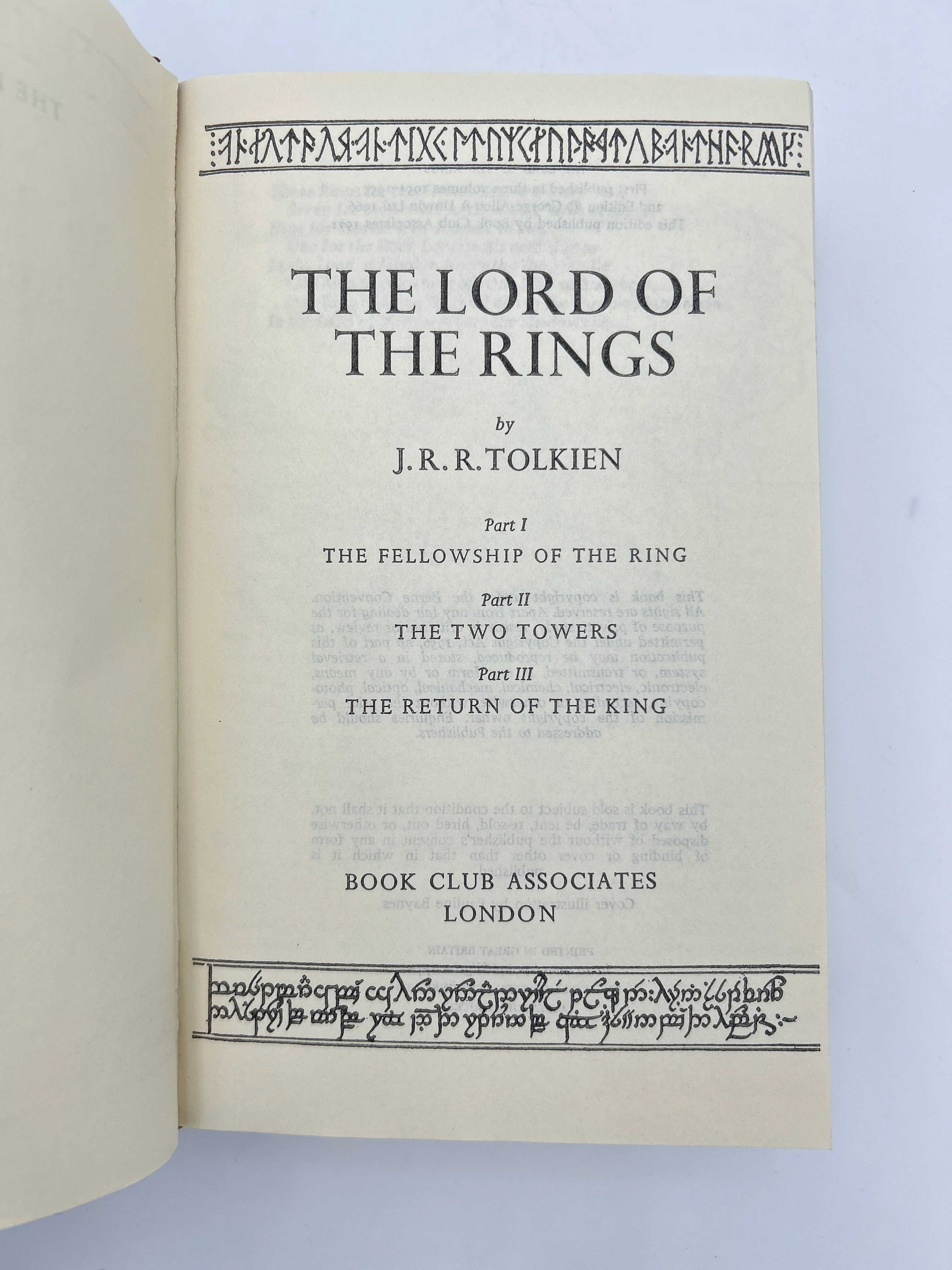 The Lord of the Rings Bookclub Edition - Image 3
