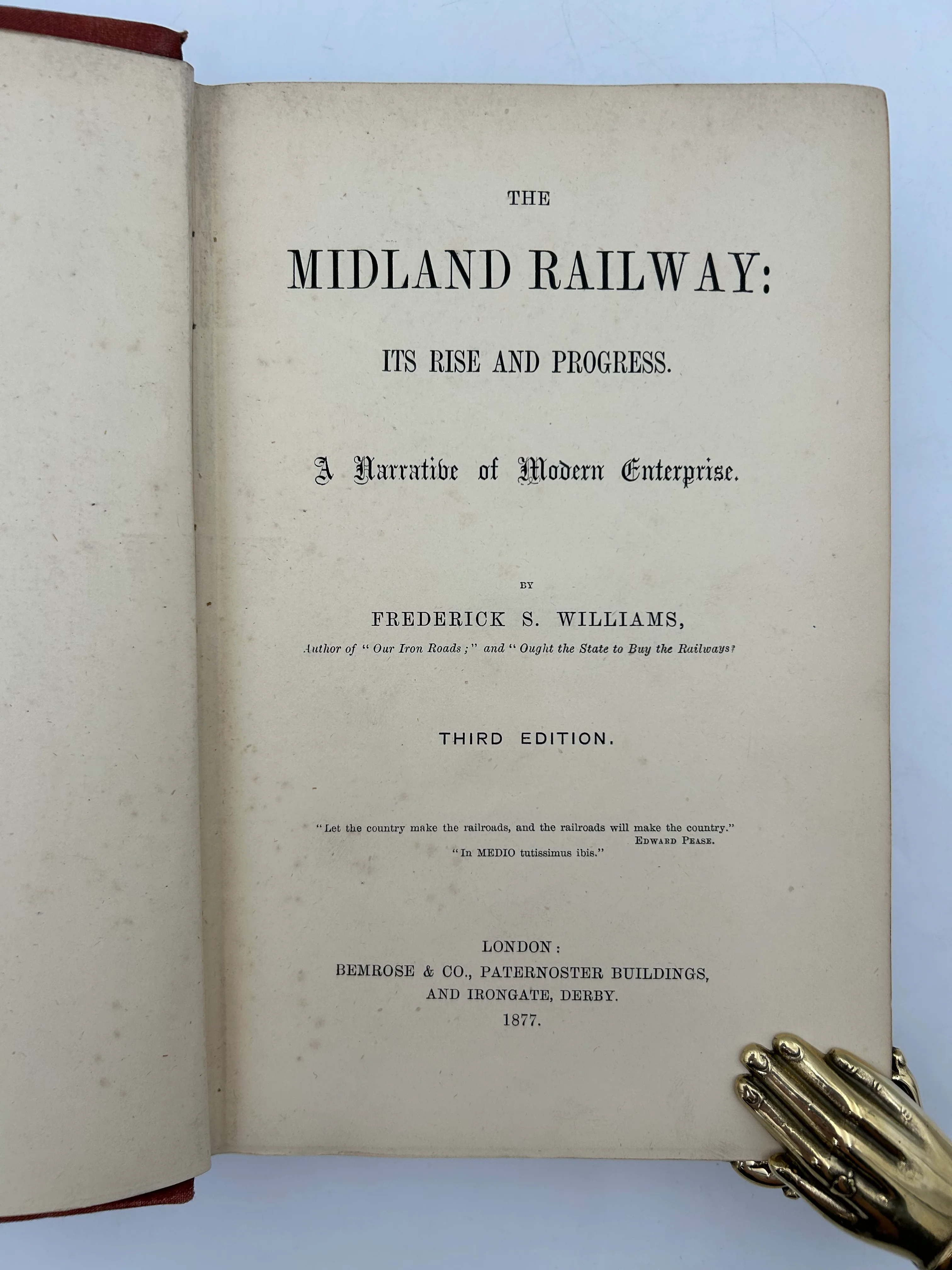 Florence Nightingale’s Copy of The Midland Railway: It Rise and Progress - Image 5