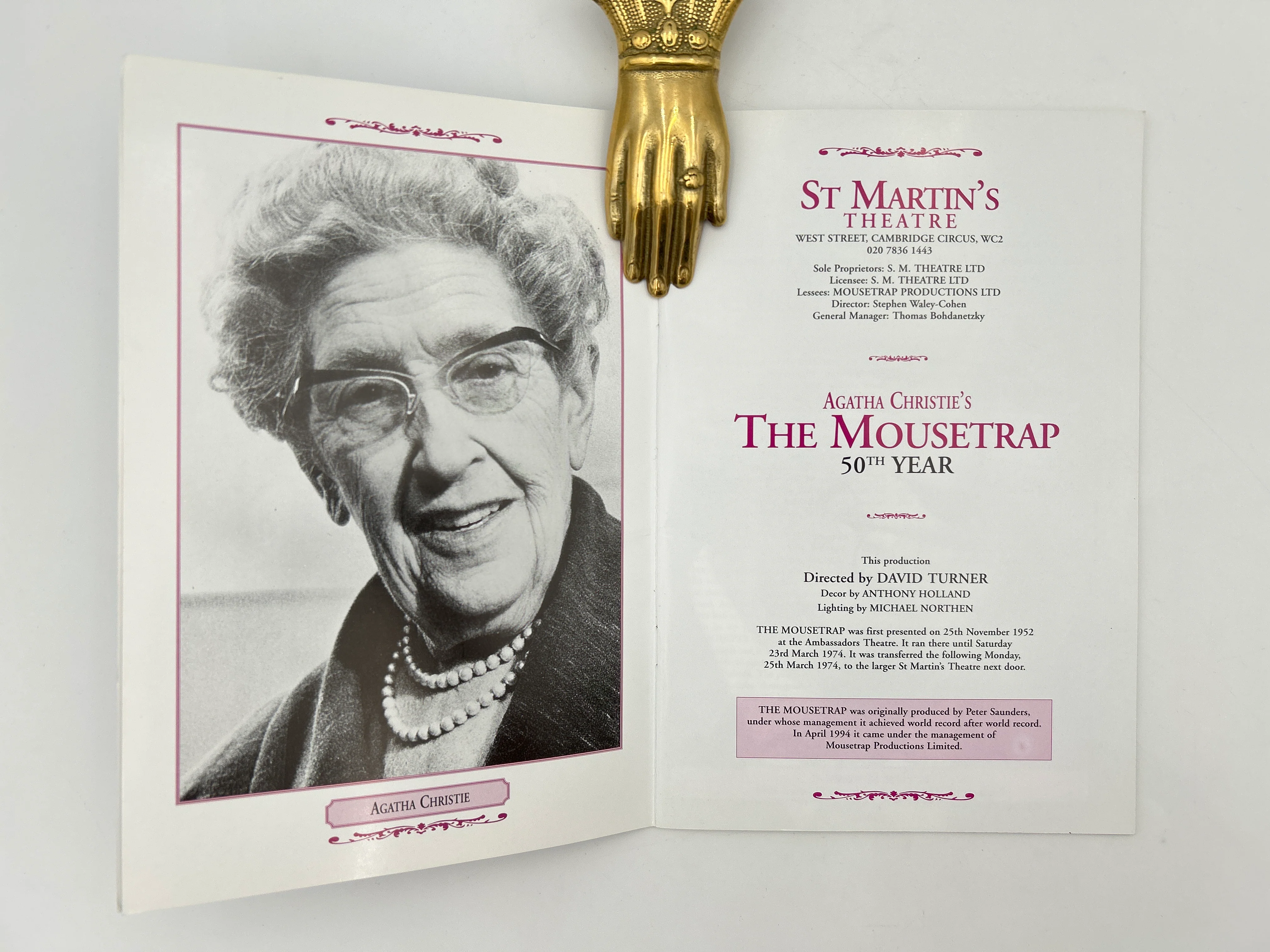 The Mousetrap - Signed, with Program and Invitation - Image 6