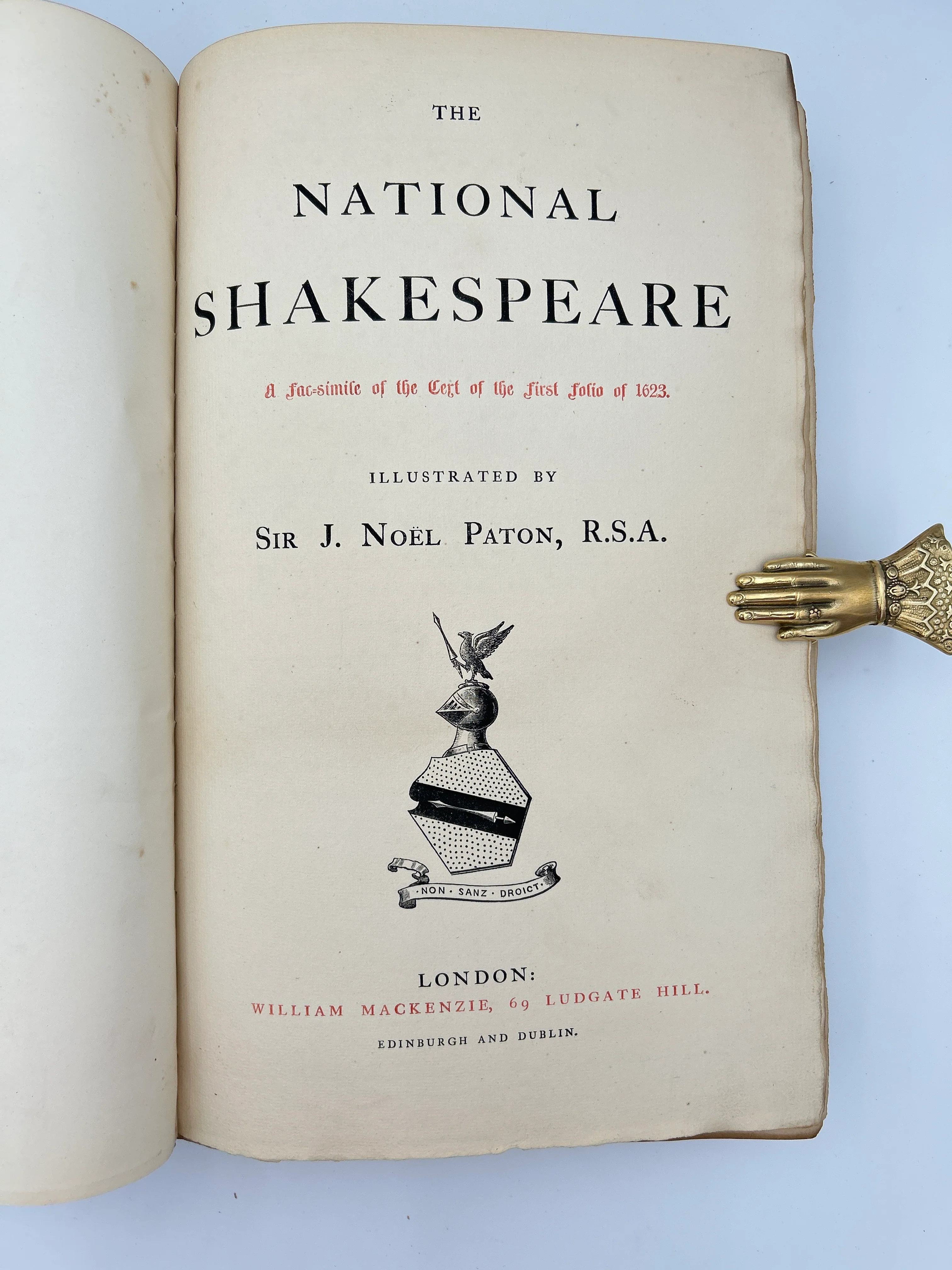 The Works of Shakespeare in 3 Volumes - Image 14