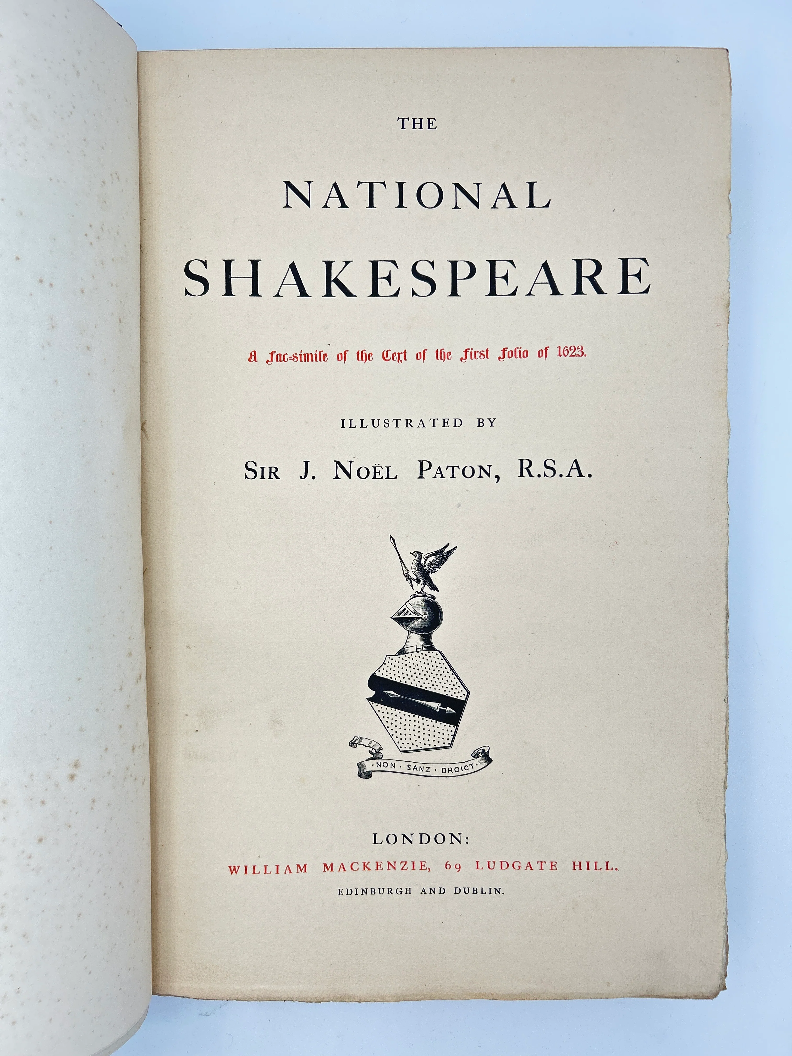 The National Shakespeare in Three Volumes - Image 15