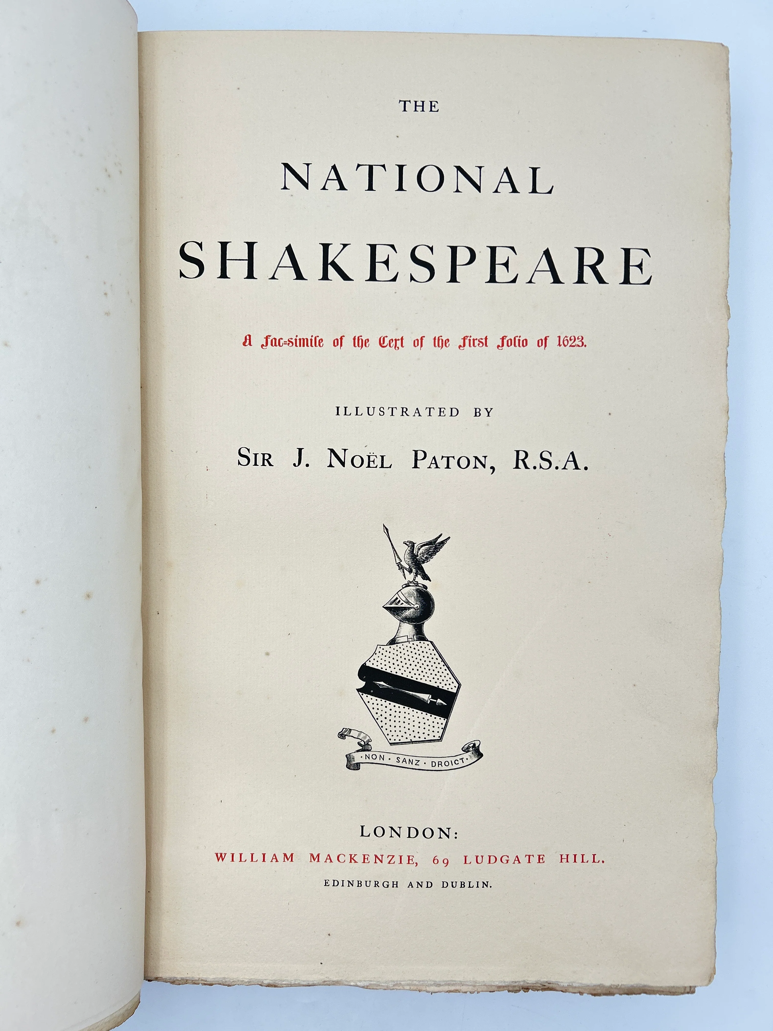 The National Shakespeare in Three Volumes - Image 2