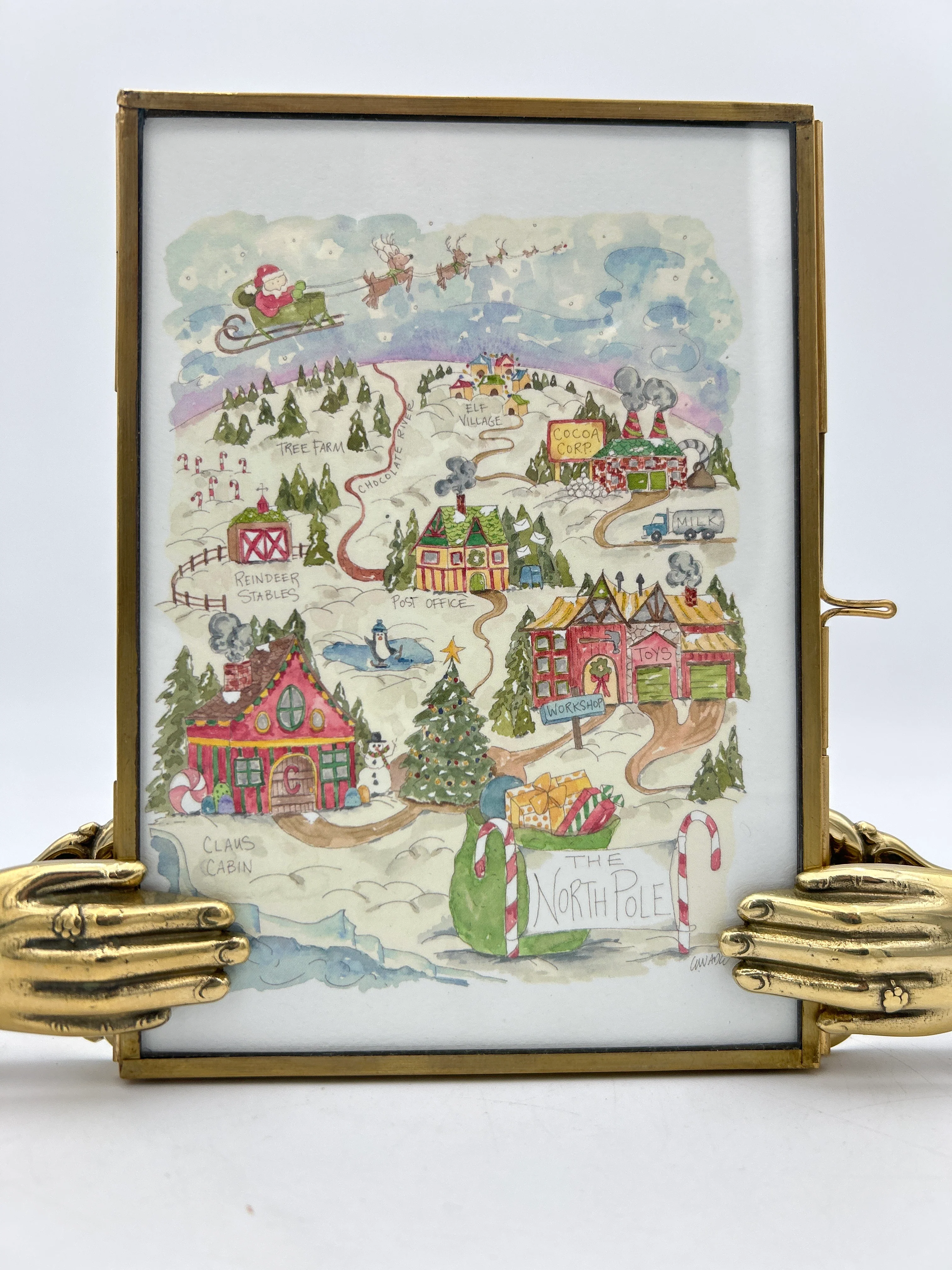 The North Pole Map