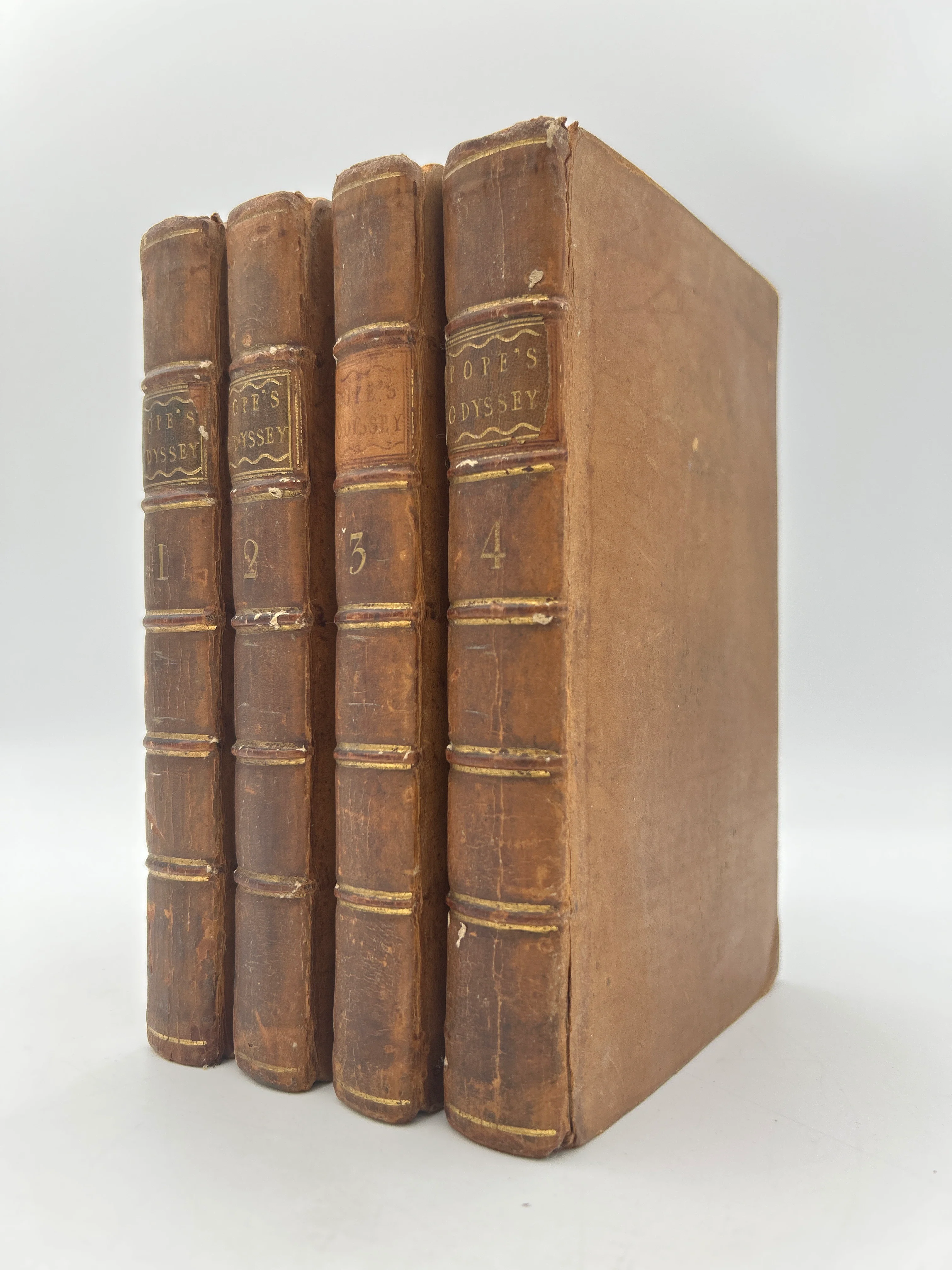 The Odyssey of Homer (4 Vol.)
