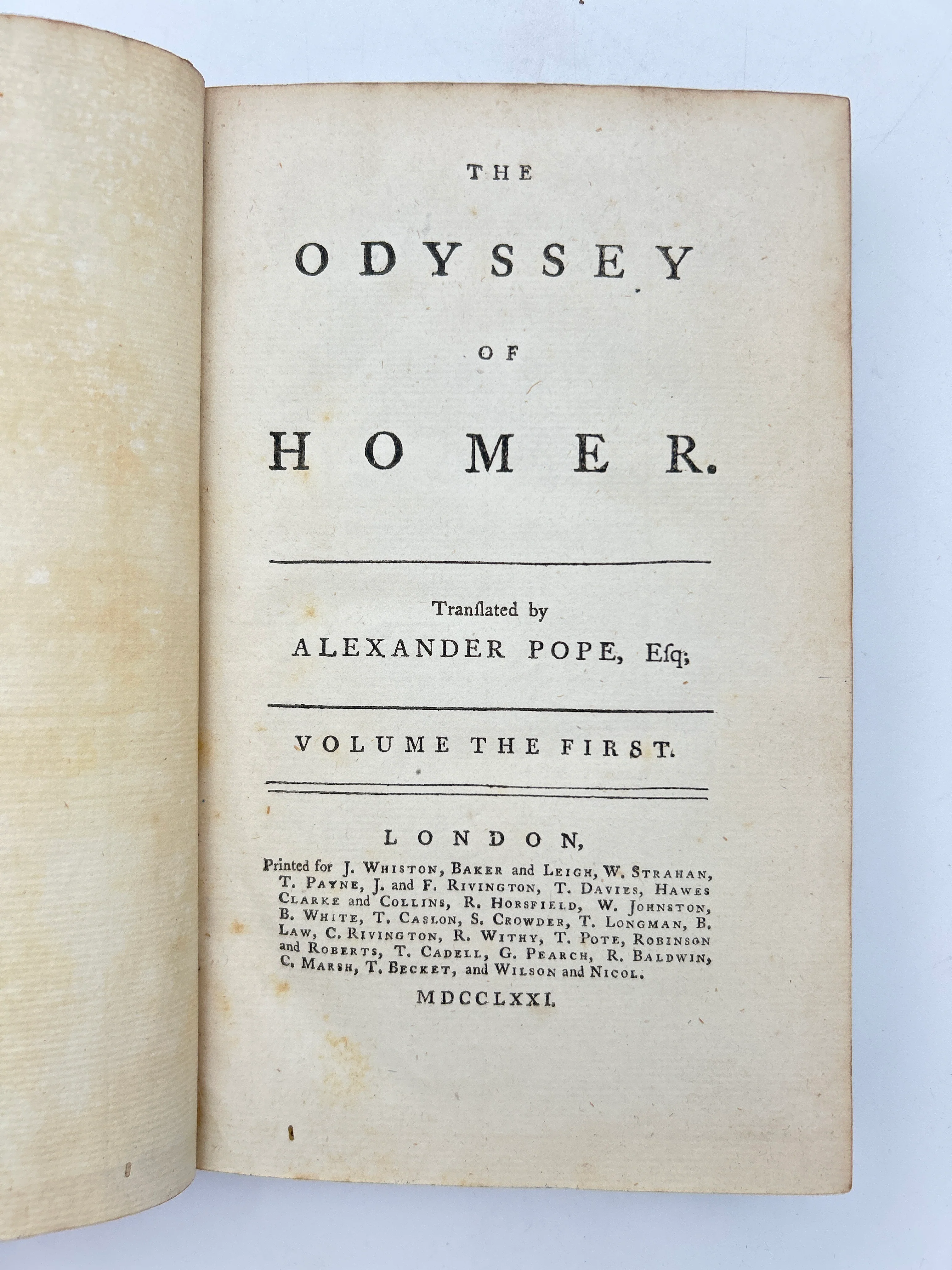 The Odyssey of Homer (4 Vol.) - Image 3