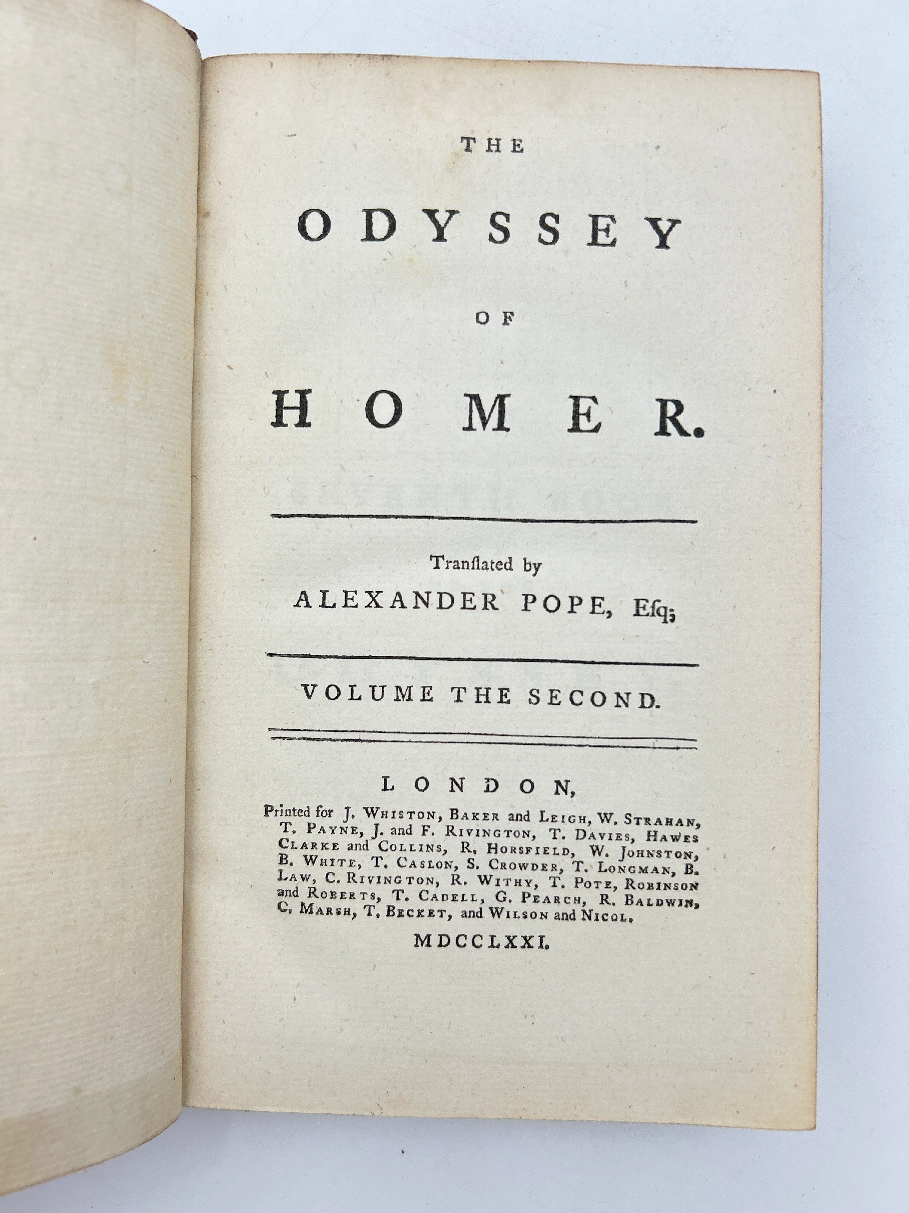 The Odyssey of Homer (4 Vol.) - Image 6