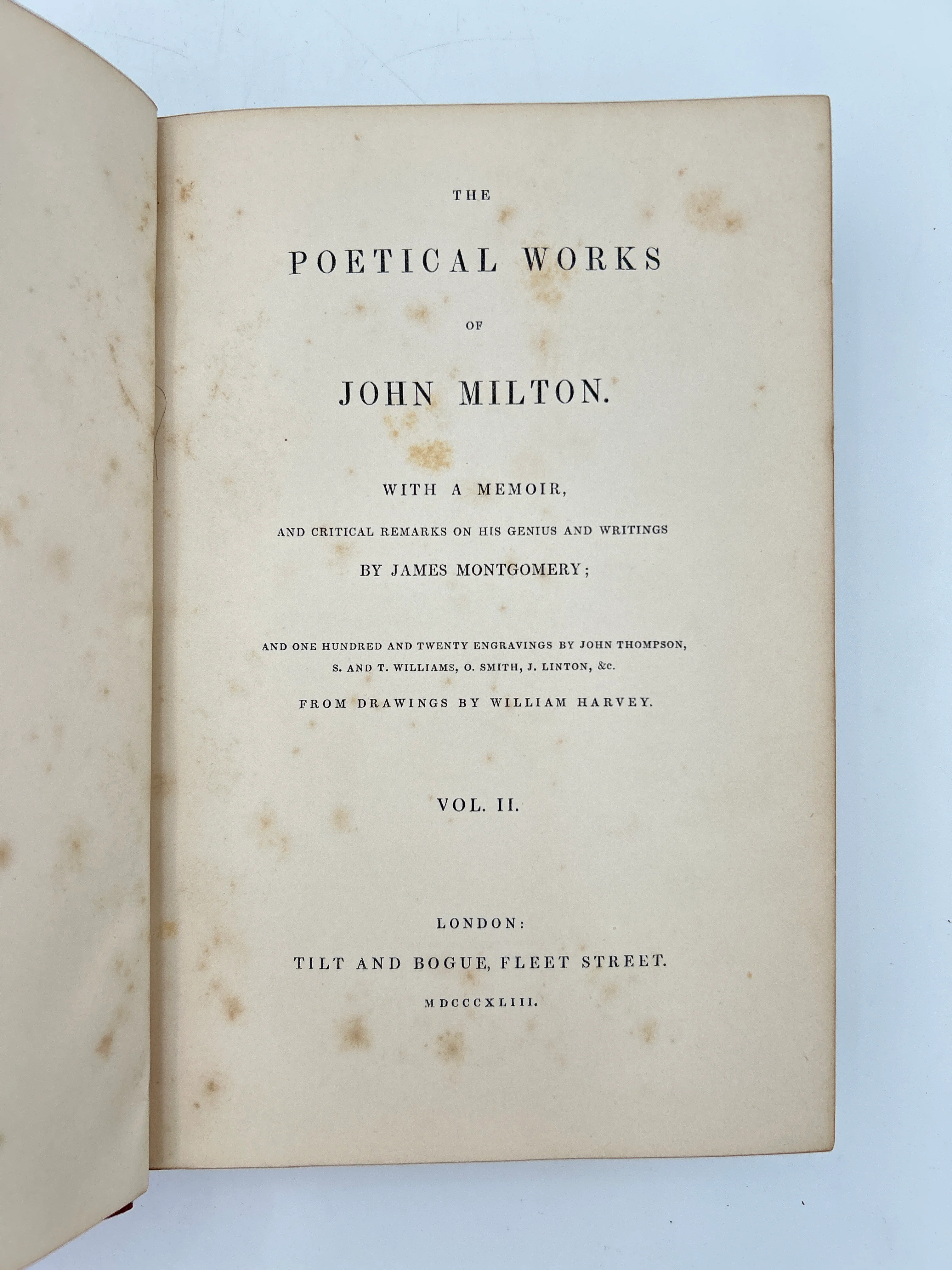 The Poetical Works of John Milton ( 2 vol) - Image 12