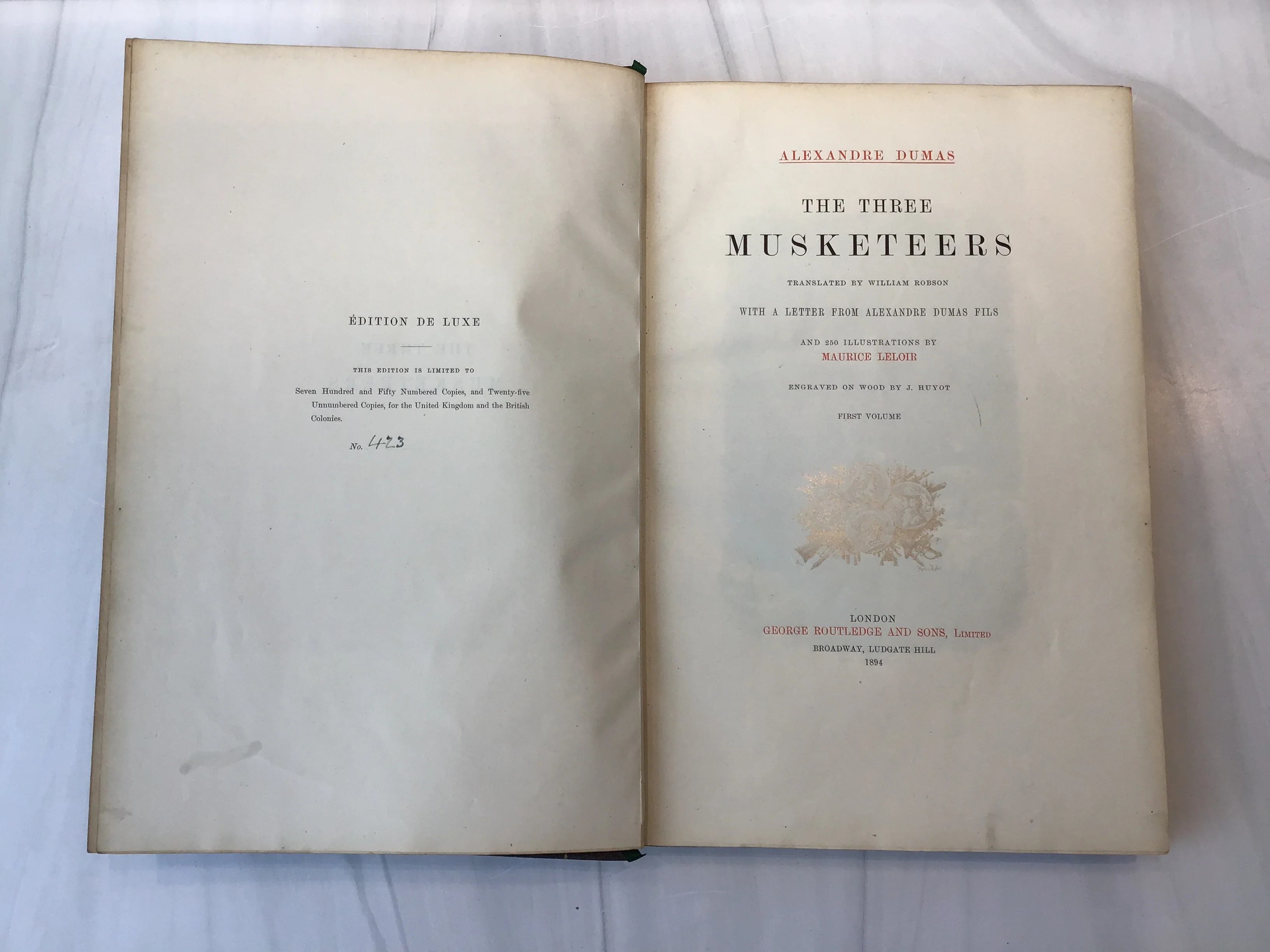 -The Three Musketeers 2 volumes* - Image 5
