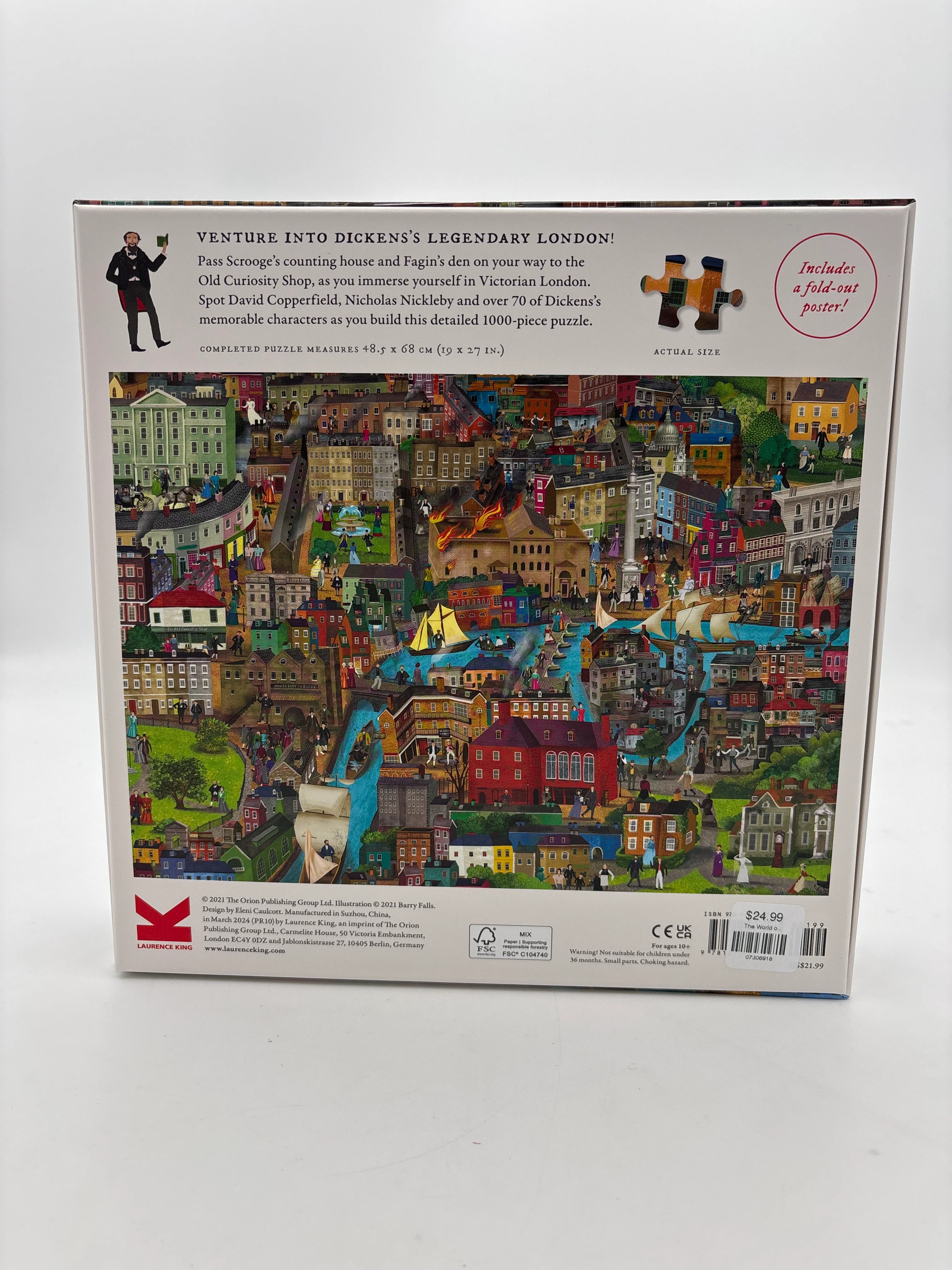 The World of Charles Dickens Puzzle - Image 2