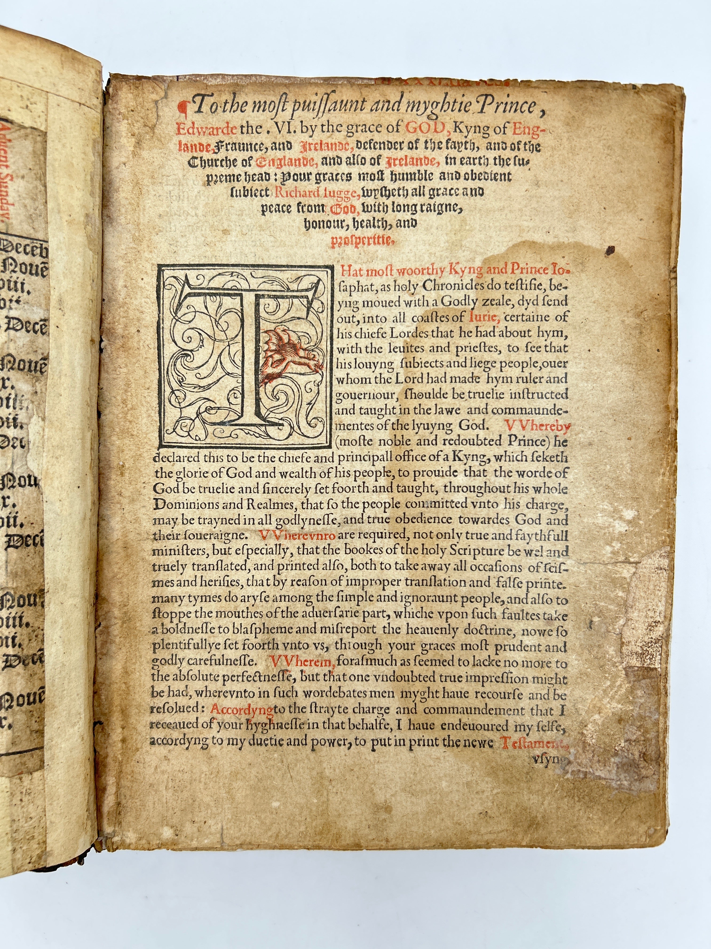 Tyndale bible 1566 - Image 5