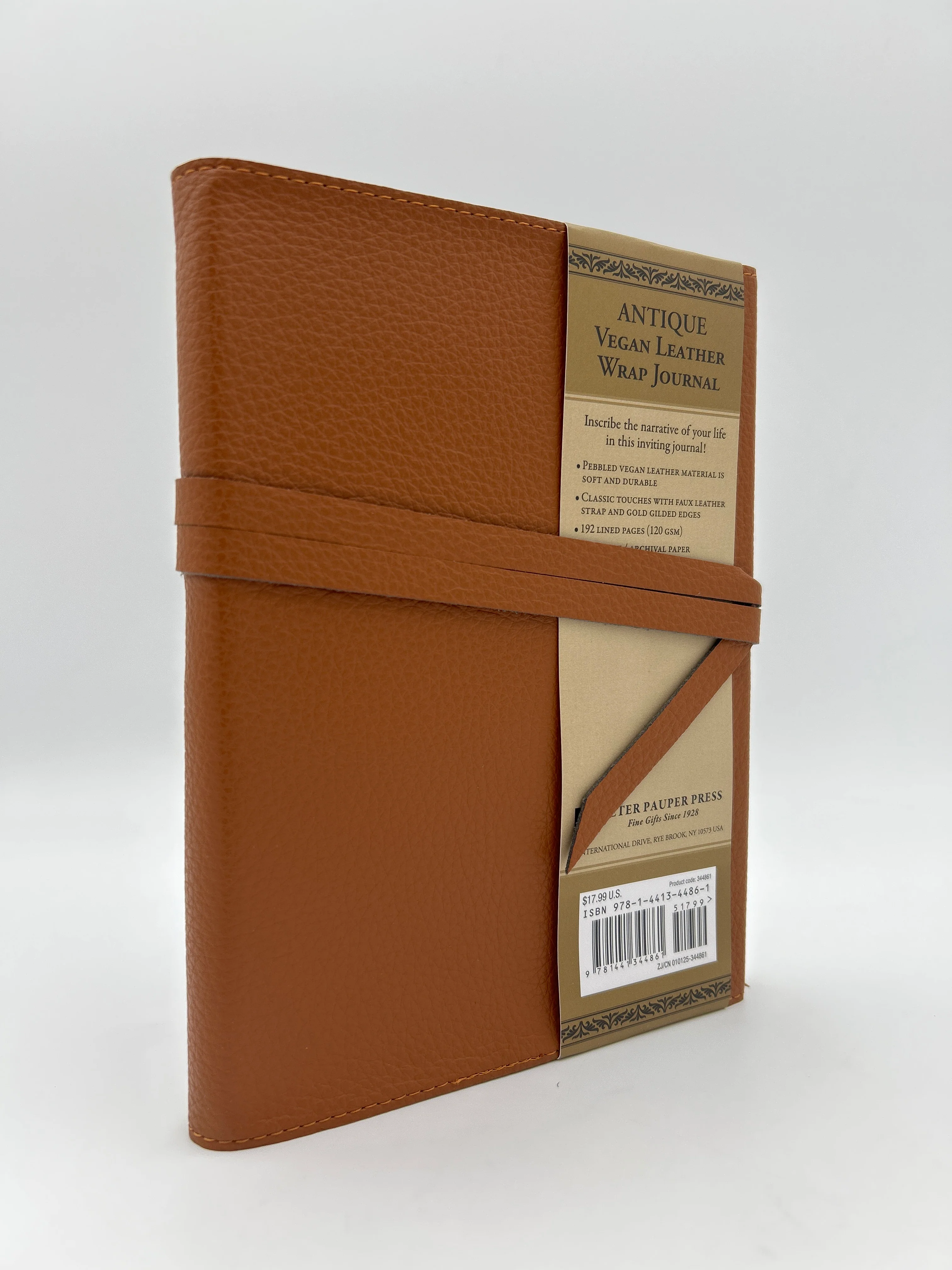 Vegan Leather Wrap Journal - Image 2