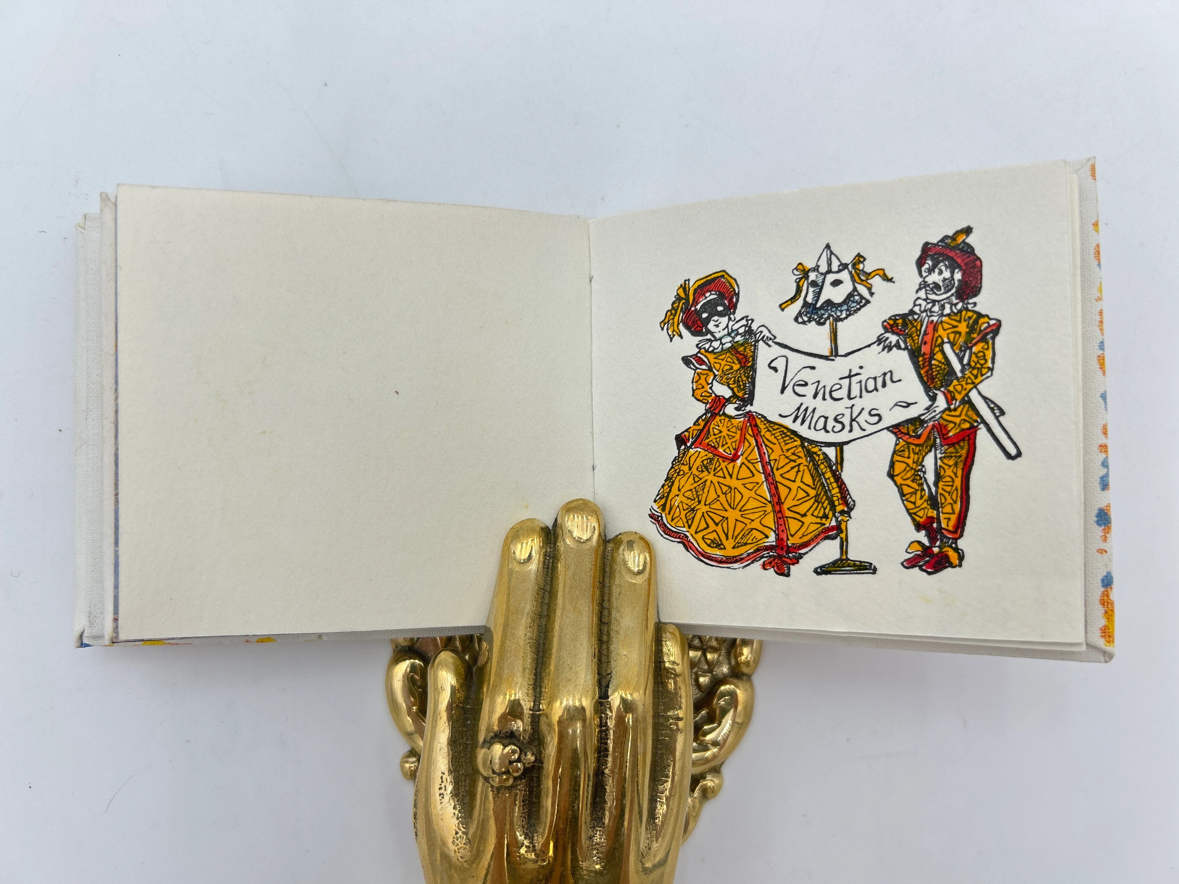 Venetian Masks Miniature Book - Image 6