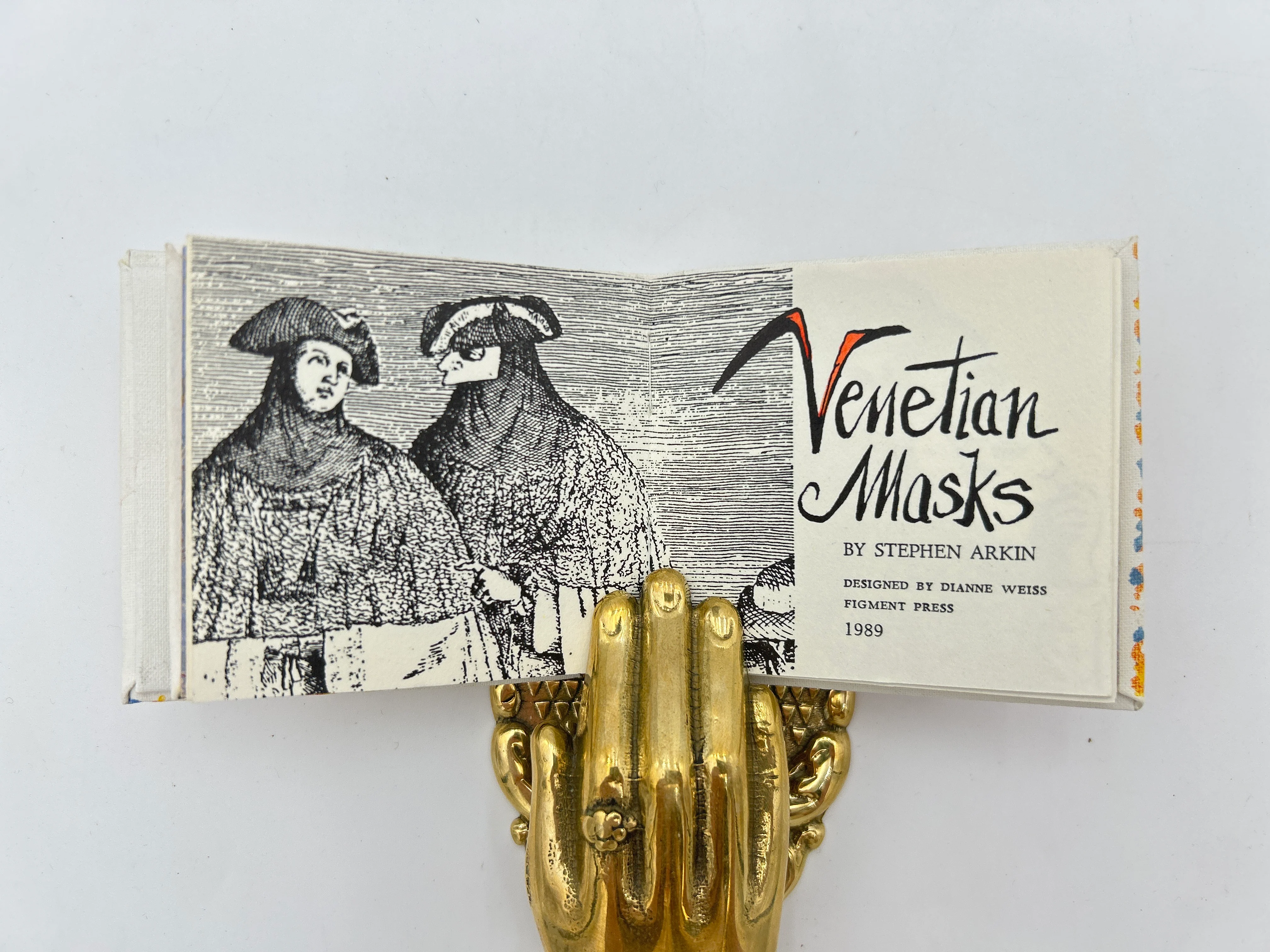 Venetian Masks Miniature Book - Image 7