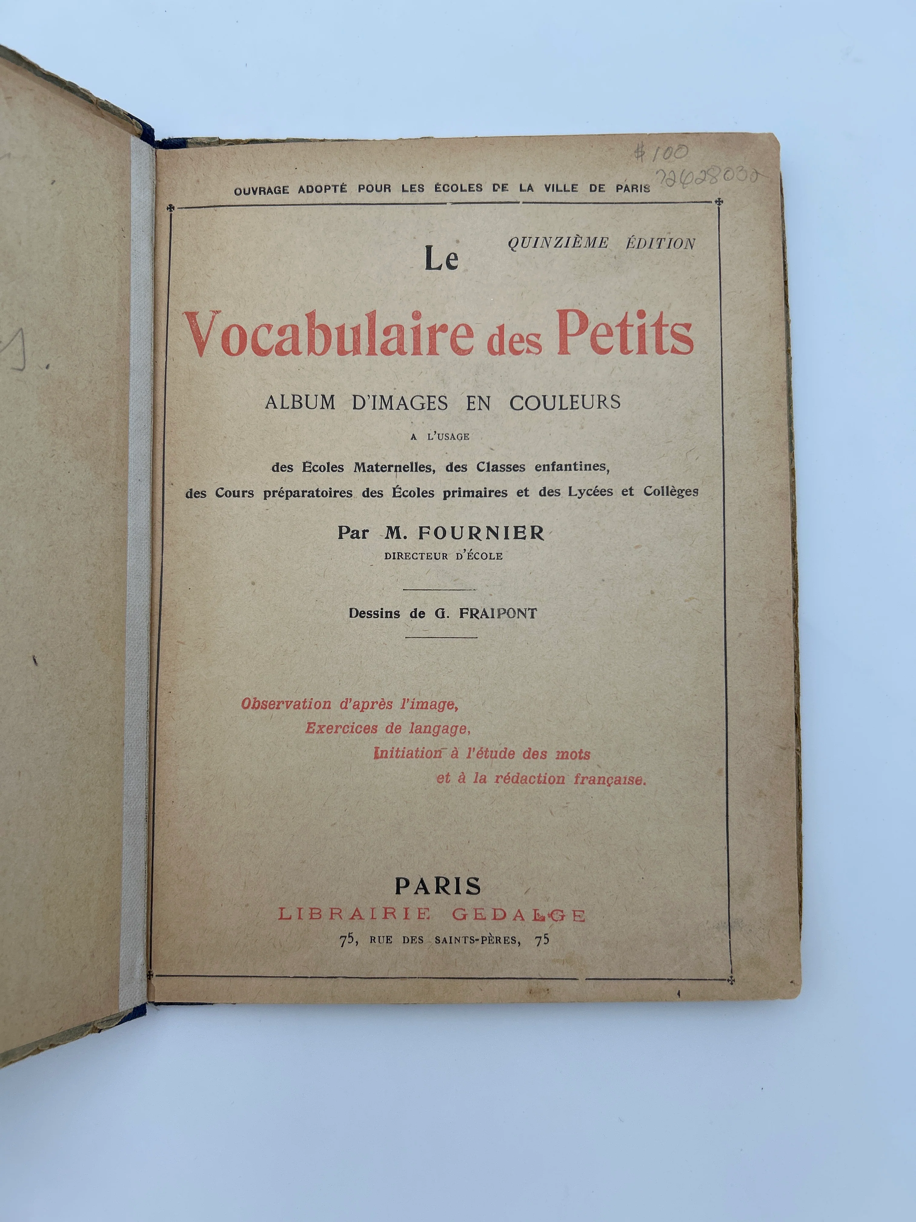 Vocabulaire des Petits - Image 2