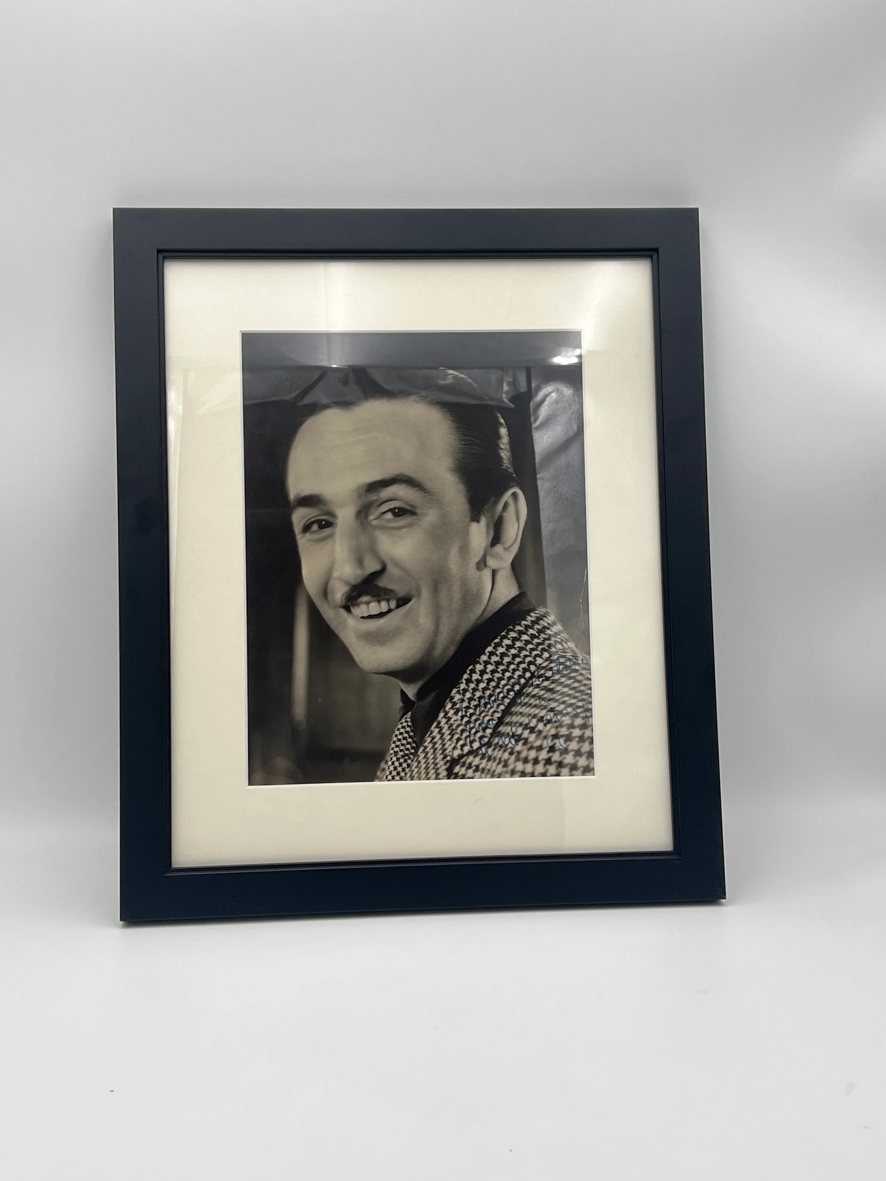 Walt Disney Signed Portrait