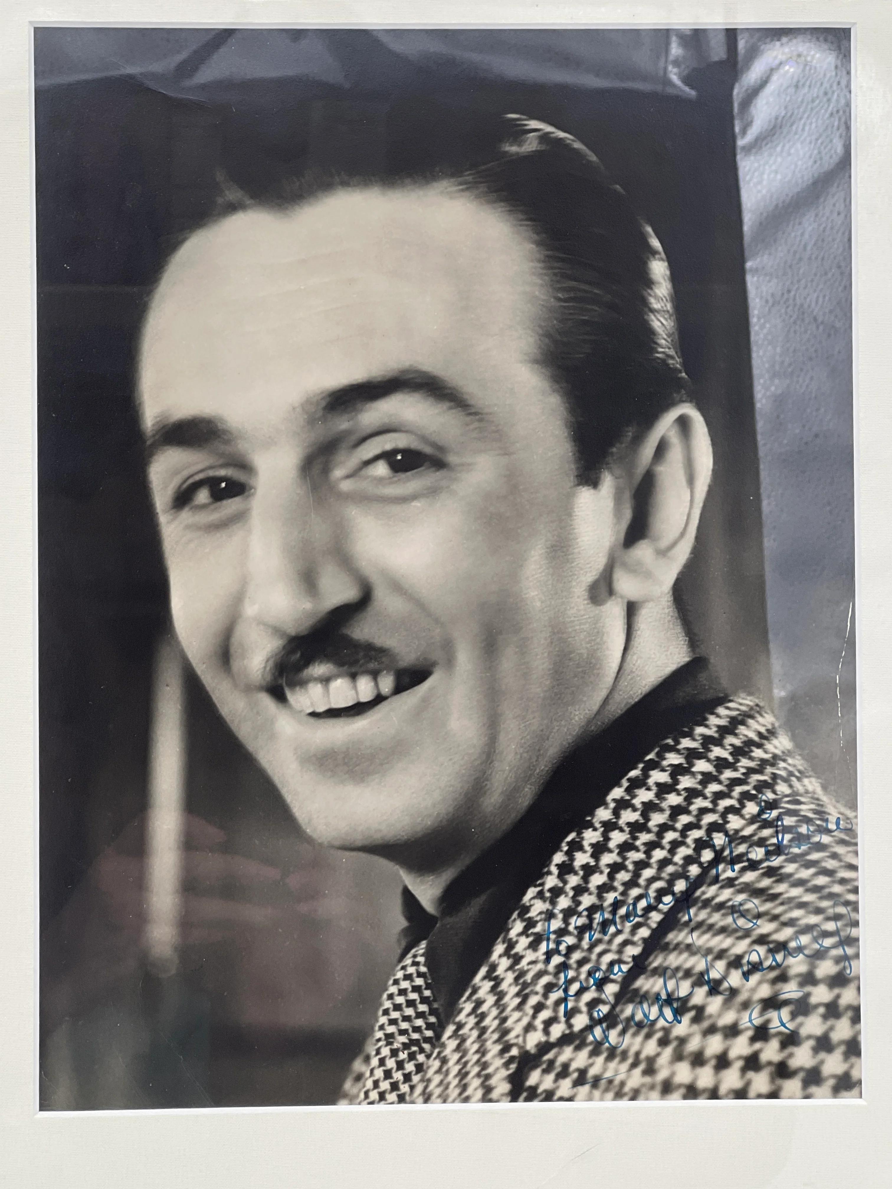 Walt Disney Signed Portrait - Image 3