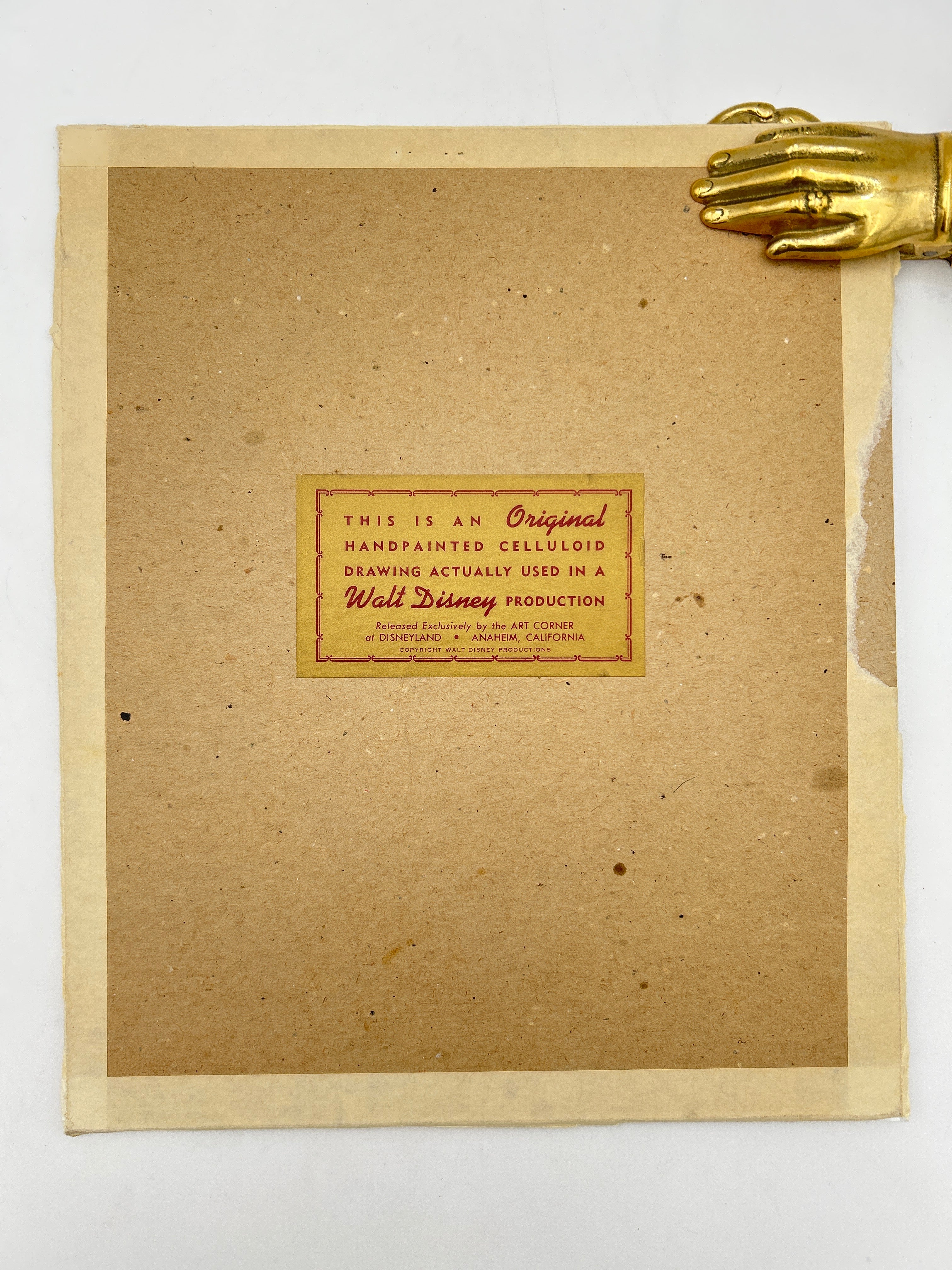 Donald Duck Walt Disney Original Celluloid Drawing - Image 2
