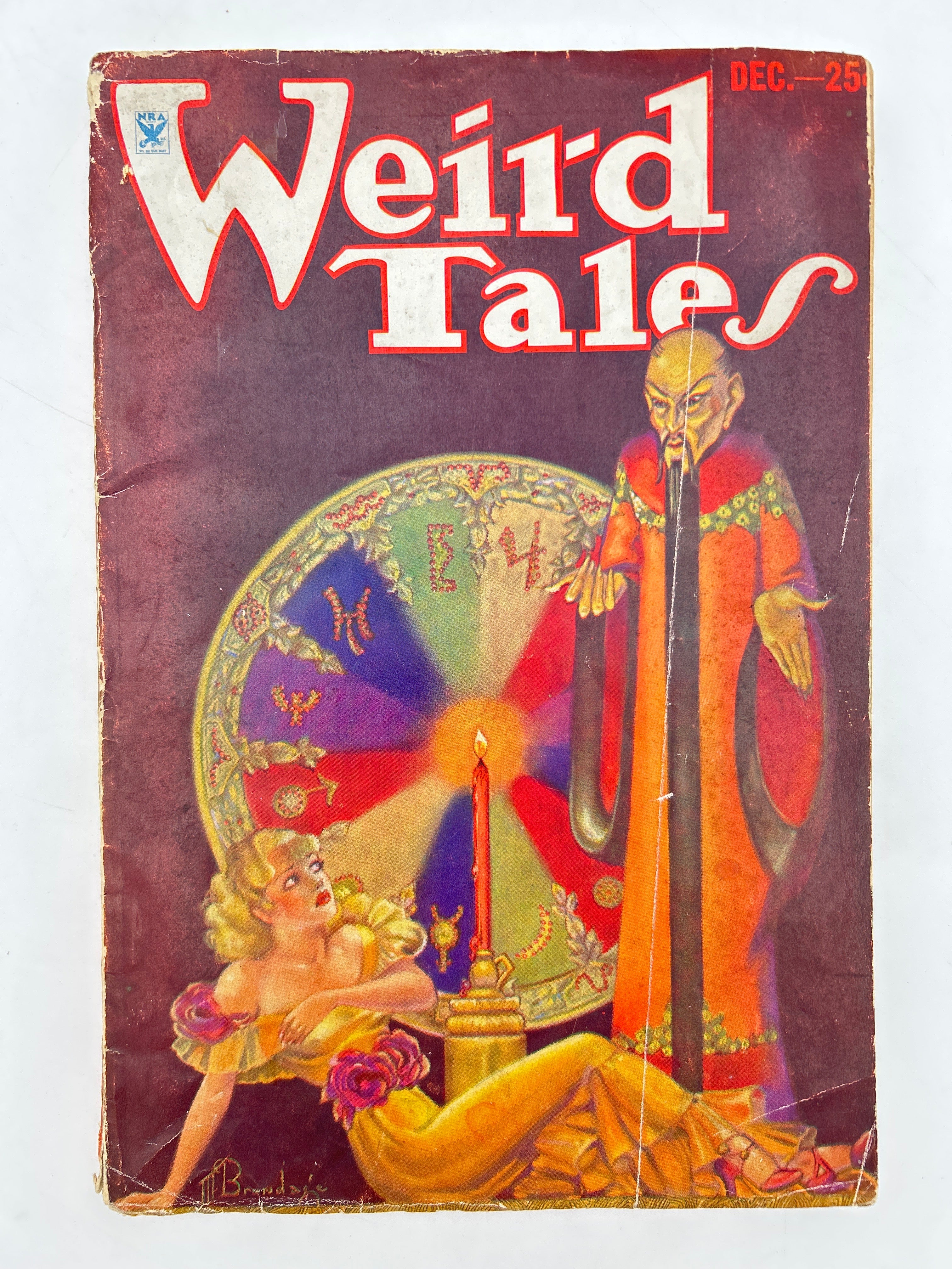 Weird Tales December 1933 Issue